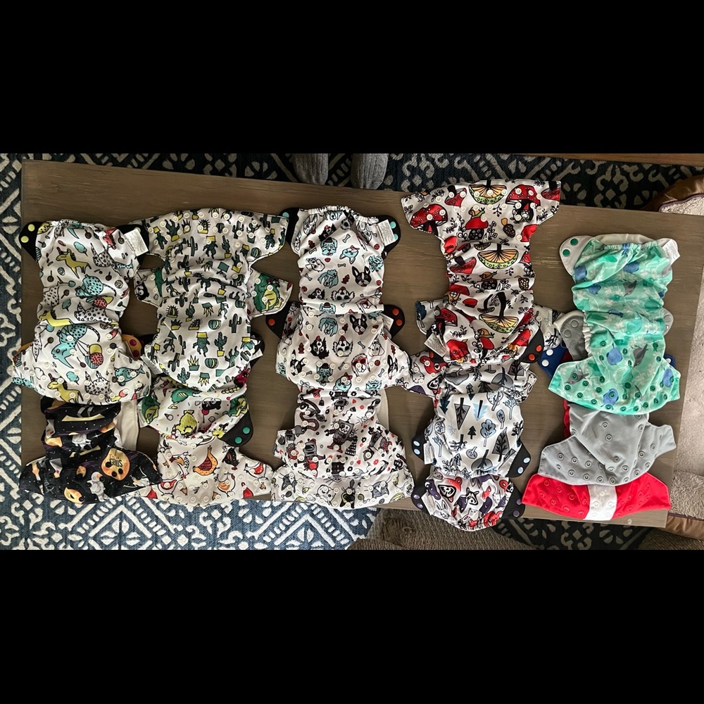 SOLD - bumGenius (14) - cloth diapers